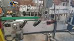 Automatic double head labeling machine for flat bottles Bauch Campos