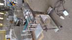 Semi-automatic pneumatic liquid filling machine with two nozzles