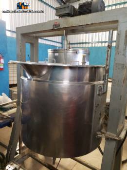 300 L stainless steel pot