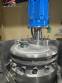 Stainless steel jacketed mixing tank Turbon Mixer high shear Recinox 200 liters