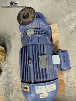 Centrifugal pump made of carbon steel with a 15 HP motor.