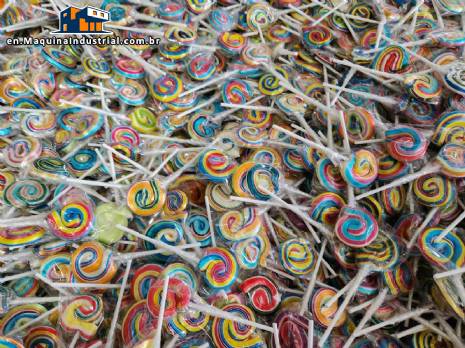 Industry for manufacturing colorful lollipops, pacifiers, tweeps, candies, and delicious treats.