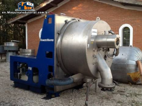 Industrial centrifuge machine Krauss Maffei