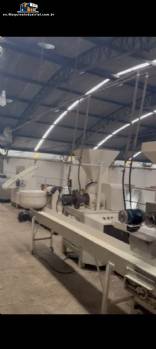 Production line for corn snacks, 400 kg/hour.