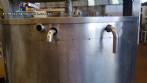 Jacketed stainless steel reactor tank 170 liters