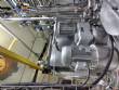 Jacketed cookers with platform, pumps, and valves for toppings, syrups, fillings, and sauces.