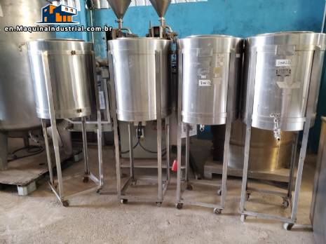 Stainless steel tank for 200L Alsop