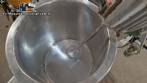 Electric stainless steel jacketed mixing tank