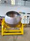 Bravaeco 500 liters stainless steel smooth tilting concrete mixer type drager