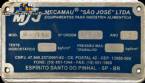 Mecamau Stainless steel ribbon blender mixer for powders.