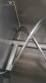 Mecamau Stainless steel ribbon blender mixer for powders.