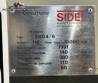 Sidel PET bottle blow molding machine, 4,000 bottles per hour.