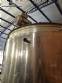 3,500 L stainless steel jacketed reactor tank