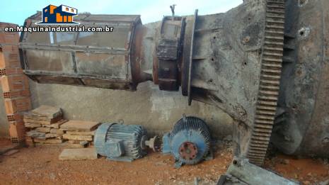 Ball mill Bicnico Hardinge 96 model