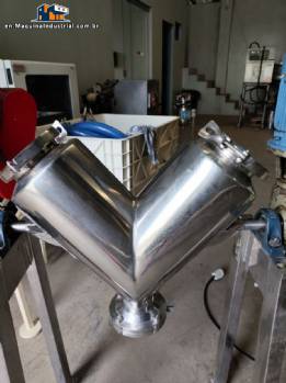 10 liter stainless steel V mixer