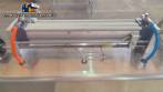 Semi-automatic liquid and paste filling machine with 1 nozzle
