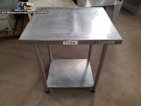 Stainless steel table