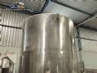 Stainless steel tank for storage and agitation, 2000 liters.