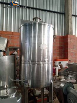 Stainless steel tank cowles