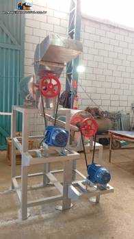 Double-stage stainless steel pulping machine