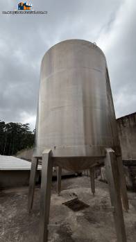 Recinox 25,000 liter stainless steel storage tank