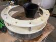 Gravimetric rotary filling machine in stainless steel with cabin