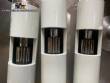 Gravimetric rotary filling machine in stainless steel with cabin