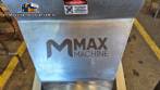 Max Machine MDP-300 stainless steel pulper for fruits, vegetables, tomatoes and peppers.