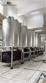 Stainless steel mixing and beating tanks with refrigeration for ice cream syrups
