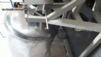 Stainless steel jacketed rotary mixer