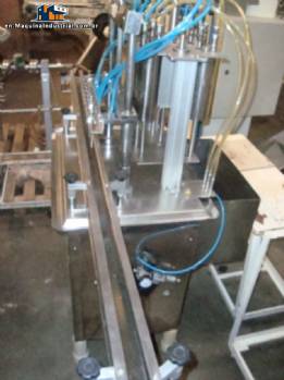 Linear filling 6 stainless steel burners