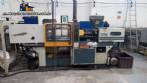 Injection molding machine for PS pots and lids 80 tons Himaco with Refrisat chiller