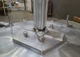 KROMA 1,800 liter stainless steel jacketed mixing tank reactor/agitator