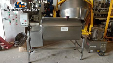 Seleto 210-liter stainless steel meat homogenizing paddle mixer
