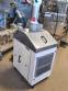Nederman mobile filter collector exhaust fan with articulated arm and filter housing