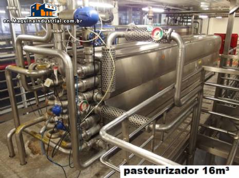 Tubular pasteurizer 16.000 L Tetra Pak