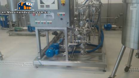 Tubular pasteurizer 400 L Willis