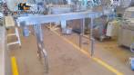 Conveyor mat 260 x 2000 mm total stainless steel