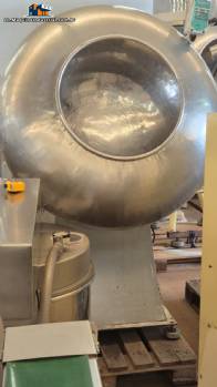 Incapi 250 liter stainless steel smooth coating pan