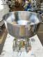 Stainless steel benchtop filling machine for liquids and viscous products
