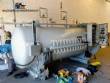 Pressure Horizontal autoclave for bulletproof glass.