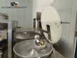 Stainless steel meat cutter processor with rotating knives