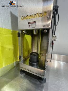 CarbonaTech semi-automatic stainless steel capping machine