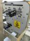 Labeling machine for dropper bottles with double printhead transparent stainless steel label