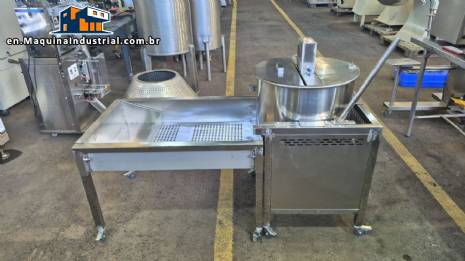 Gas-Heated Popcorn Machine with Stirrer