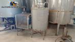 Stainless steel tank with cooling system