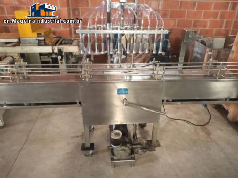 Vacuum filling machine with 12 nozzles Erli