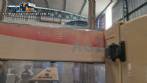 Automatic stainless steel labeling machine with two heads for Narita self-adhesive labels