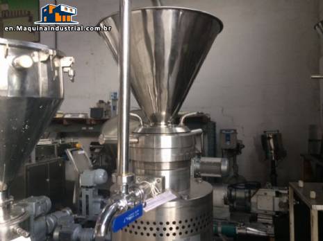 Vertical colloidal mill