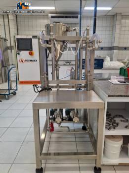 Stainless steel liquid filling machine with 2 nozzles Prymaxx